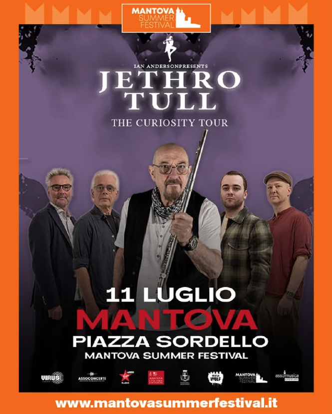 Featured image for “Jethro Tull: la leggendaria prog-band porterà l’energia musicale del “Curiosity Tour” sul palco di Mantova l’11 luglio”