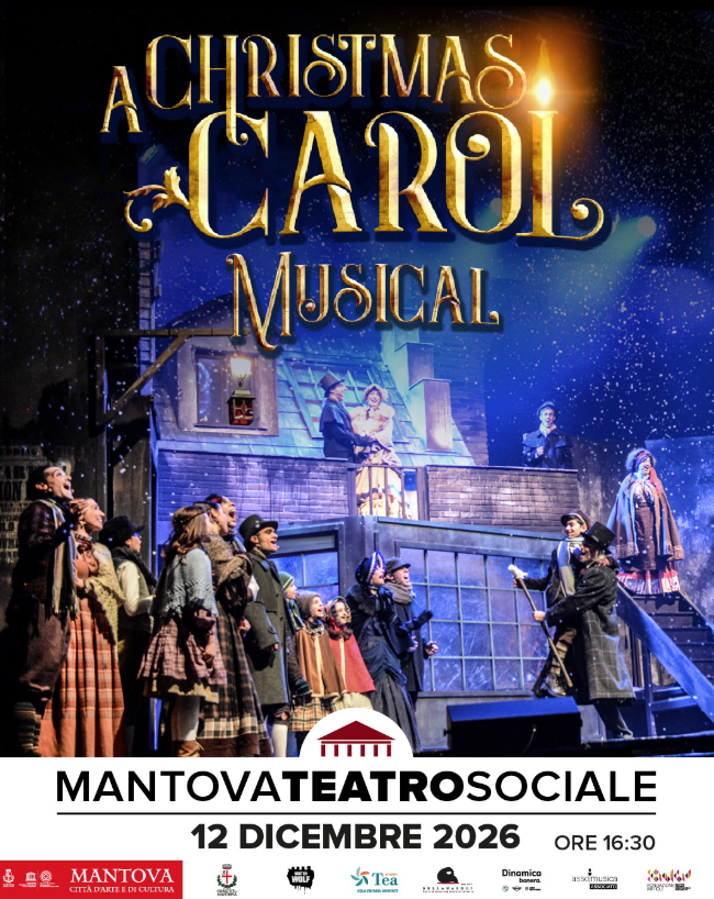 Featured image for “A Christmas Carol Musical: il 12 dicembre al Teatro Sociale di Mantova”