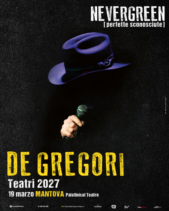 Featured image for “NEVERGREEN (perfette sconosciute) il nuovo progetto di Francesco De Gregori al Palaunical di Mantova il 19 marzo”