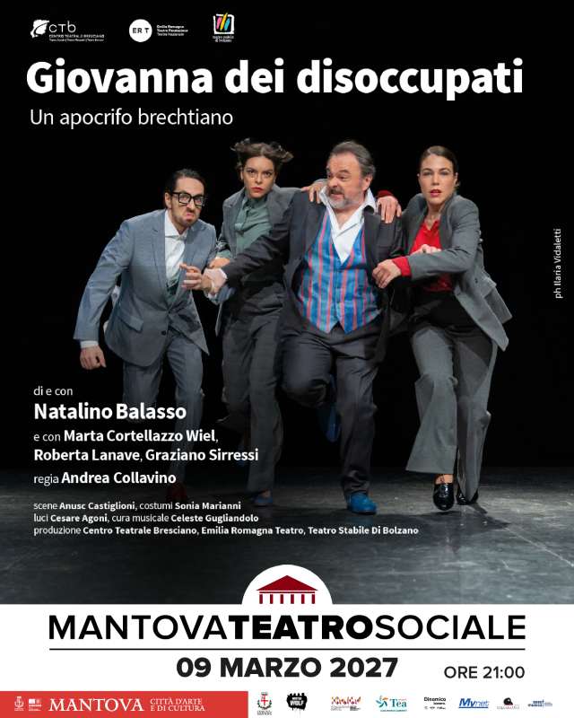 Featured image for “Natalino Balasso arriva al Teatro Sociale di Mantova il 9 marzo con il suo ultimo spettacolo “Giovanna dei disoccupati””